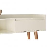 Aparador Retrô Delta Off White - Moveisaqui - 3