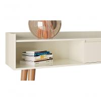 Aparador Retrô Delta Off White - Moveisaqui