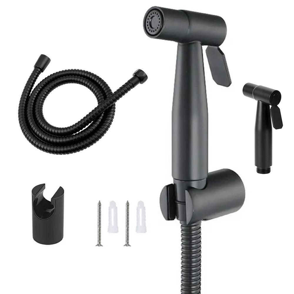 Ducha Higienica Banheiro Box Chuveirinho Lavabo Privada Mangueira Flexivel Higienizaçao Casa Apartamento Limpeza - 1