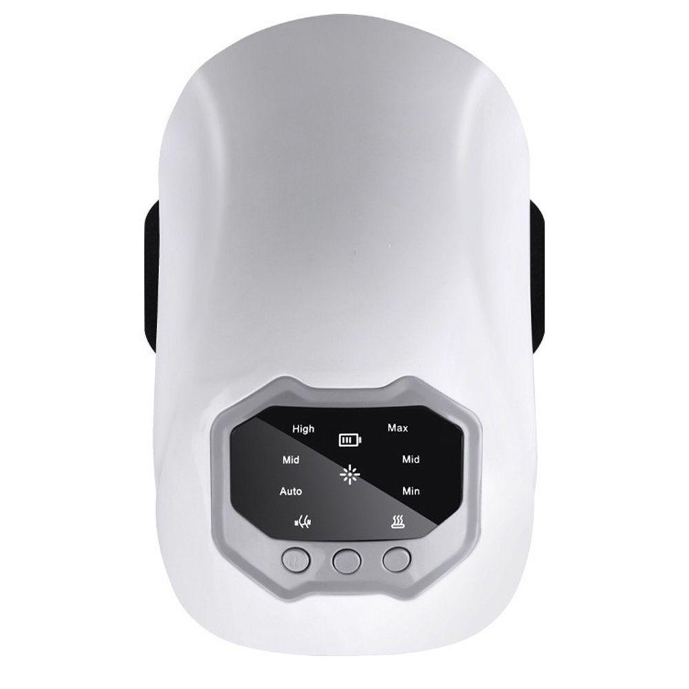 Massageador De Joelho Vibraçao Aquecimento Tensao Muscular Alivia Dor Lesao Articulaçao Massagem Confortavel Relaxante - 4