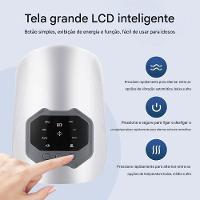 Massageador De Joelho Vibraçao Aquecimento Tensao Muscular Alivia Dor Lesao Articulaçao Massagem Confortavel Relaxante - 10