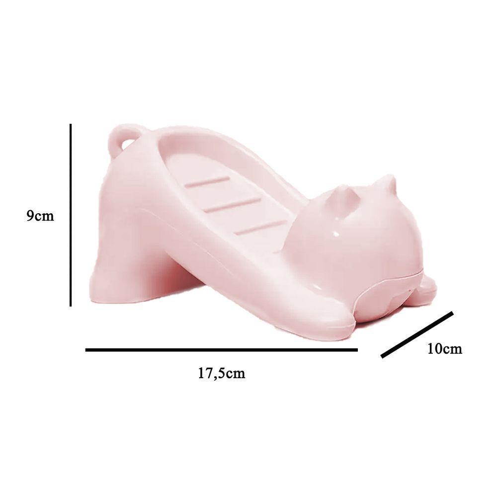 Saboneteira Porta Sabonete Gatinho Gato Lavabo Banheiro Pia Bancada Mesa Box Enfeite Divertido Decoraçao - 5