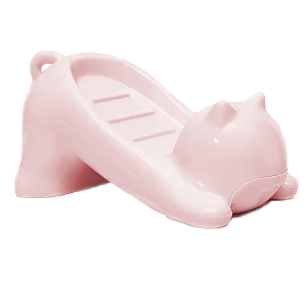 Saboneteira Porta Sabonete Gatinho Gato Lavabo Banheiro Pia Bancada Mesa Box Enfeite Divertido Decoraçao - 7