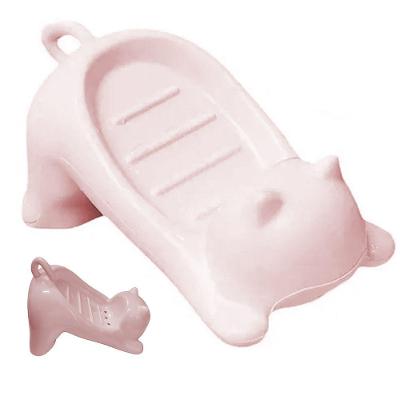 Saboneteira Porta Sabonete Gatinho Gato Lavabo Banheiro Pia Bancada Mesa Box Enfeite Divertido Decoraçao
