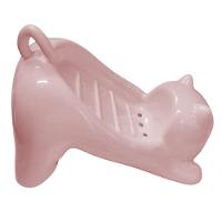 Saboneteira Porta Sabonete Gatinho Gato Lavabo Banheiro Pia Bancada Mesa Box Enfeite Divertido Decoraçao - 6