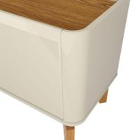 Rack Estante Flip 1.8 4 Portas Para Tv Até 70 Polegadas Off White Com Camaru - 3