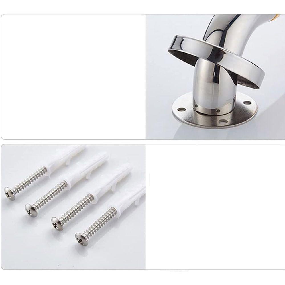 Barra Alça De Apoio 40cm Antiderrapante Idoso Cadeirante Acessibilidade Criança Evita Queda Acidentes - 6