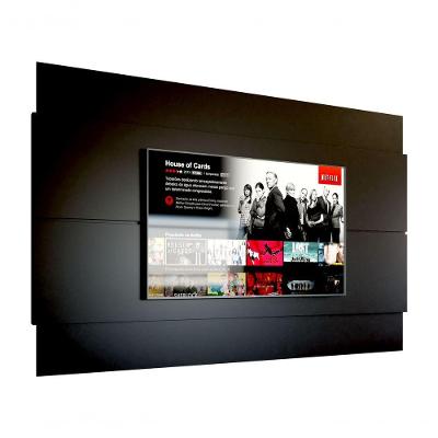 Painel Para Tv Wall-limit 1.8 Preto - Moveisaqui