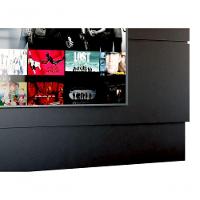 Painel Para Tv Wall-limit 1.8 Preto - Moveisaqui