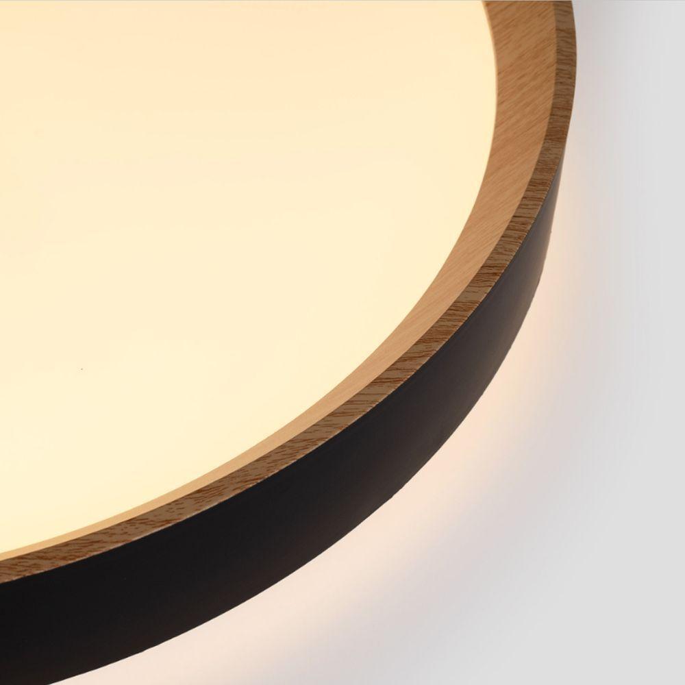 Luminaria Plafon 3 Tons Led Iluminaçao Comercial Residencial Controle Remoto Quarto Sala Ambiente Moderno - 9