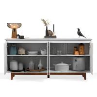 Buffet 4 Portas Flow Branco - 6