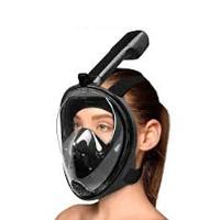 Mascara De Margulho Full Face Snorkel Anti Embaçamento Diversao Nataçao Praia Piscina Suporte Camera Lazer Seguro - 3