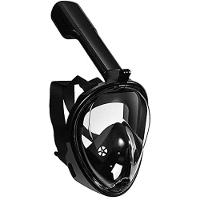 Mascara De Margulho Full Face Snorkel Anti Embaçamento Diversao Nataçao Praia Piscina Suporte Camera Lazer Seguro - 7