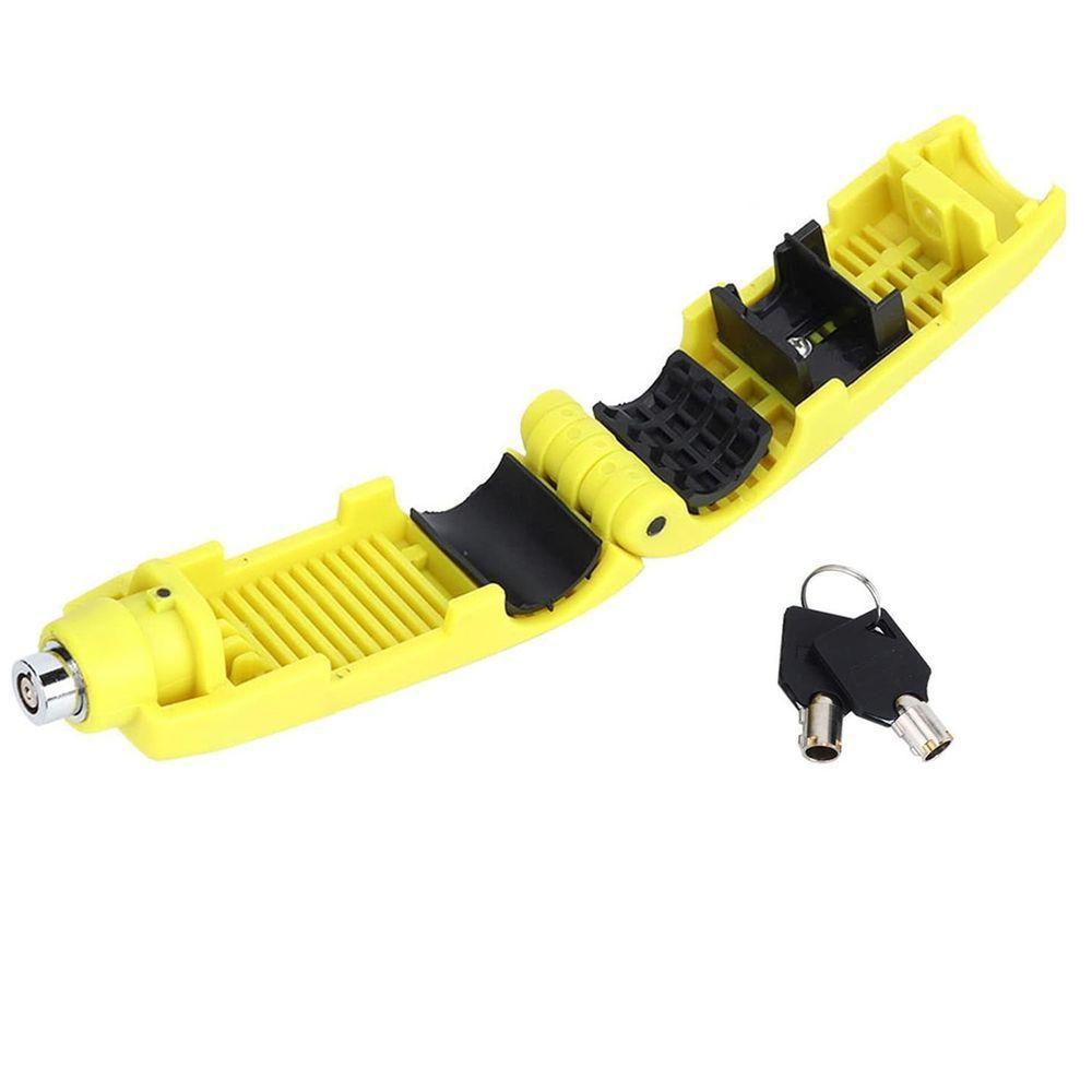 Trava De Manete Manopla Moto Guidao Freio Embreagem Cadeado Antifurto Acelerador Bike Motocicleta Bicicleta Reforçado - 6