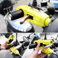 Trava De Manete Manopla Moto Guidao Freio Embreagem Cadeado Antifurto Acelerador Bike Motocicleta Bicicleta Reforçado - 3