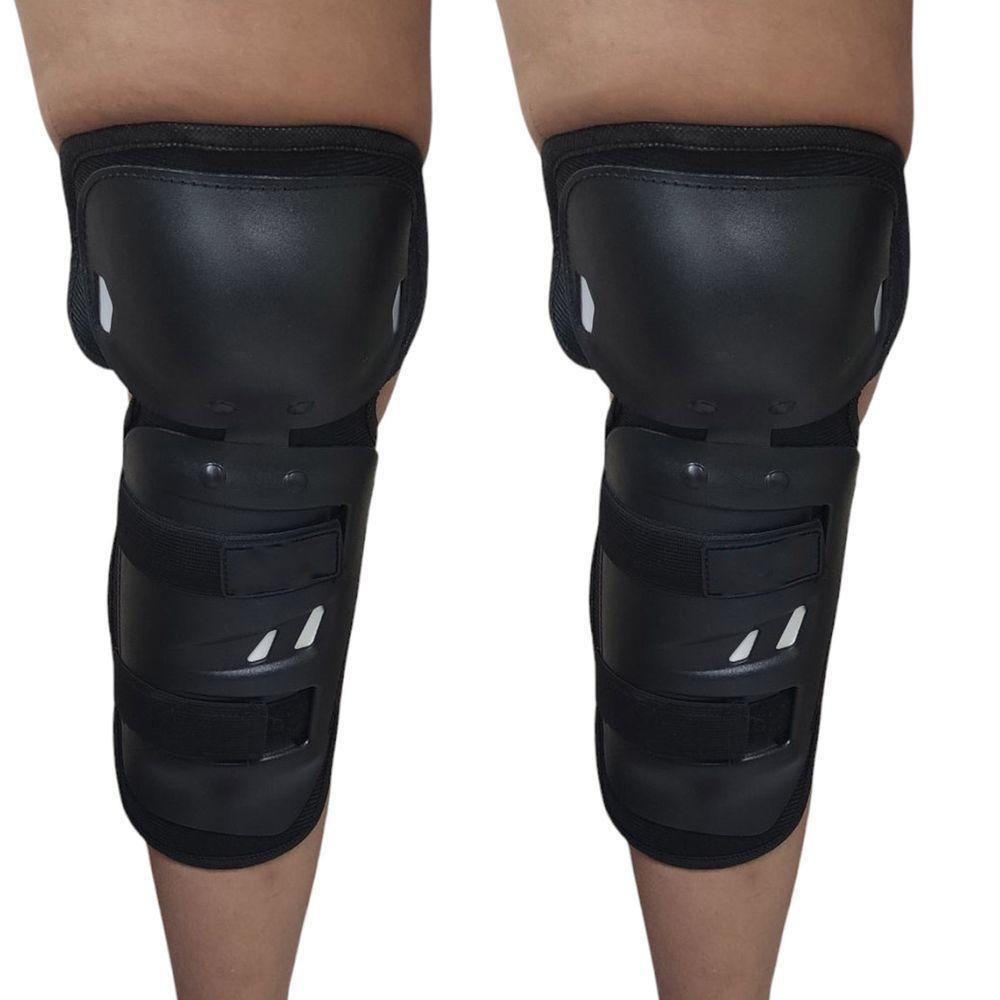 Joelheira Cotoveleira Moto Motocross Bike Trilha Motocicleta Esporte Equipamento De Proteçao Joelho Cotovelo Segurança - 4
