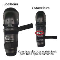 Joelheira Cotoveleira Moto Motocross Bike Trilha Motocicleta Esporte Equipamento De Proteçao Joelho Cotovelo Segurança - 2