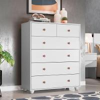 Cômoda Vittoria Branco Fosco Liso - Albatroz Móveis - 2