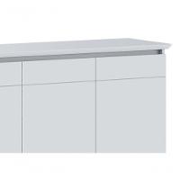Buffet Classic 3 Portas Branco Acetinado - Imcal Móveis - 3