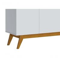 Buffet Classic 3 Portas Branco Acetinado - Imcal Móveis