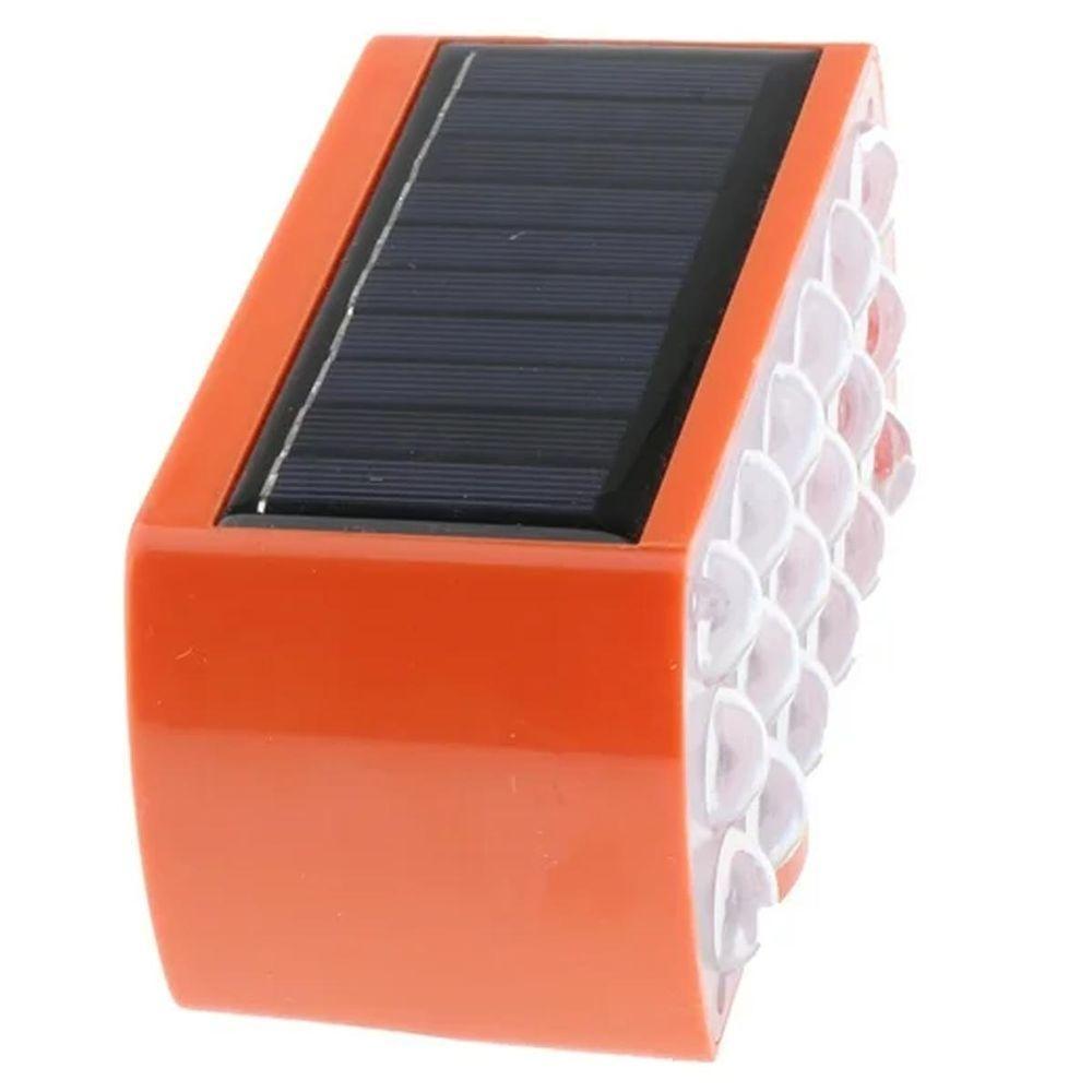 Sinalizador Solar Viario Duas Cores Cone Alerta Obra Rodovia Emergencia Estrada Transito Fiscalizaçao - 8