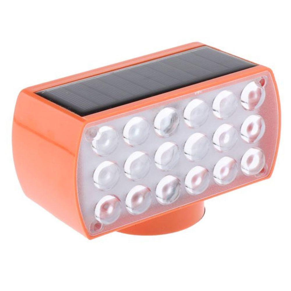 Sinalizador Solar Viario Duas Cores Cone Alerta Obra Rodovia Emergencia Estrada Transito Fiscalizaçao - 9