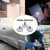 Ventosa Sucçao Tripla Carga 150kg Espelho Vidro Marmore Porcelanato Ceramina Alavanca Profissional Transporte Seguro