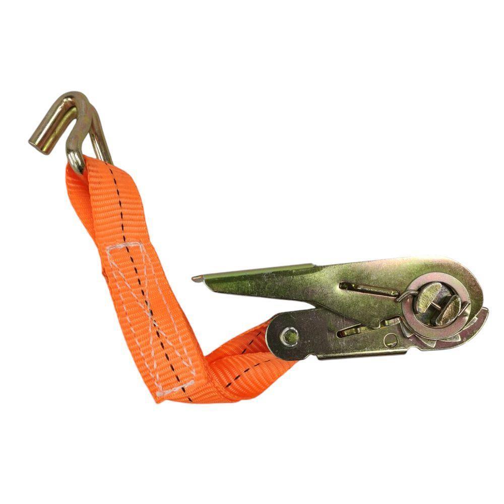 Catraca Movel Amarraçao Carga Kit 2 Uni Gancho Em J Reforçado Resistente Obra Mudança Peso Moto Caminhao - 7