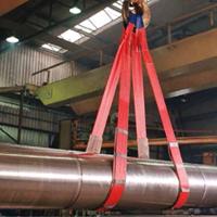 Cinta Elevaçao De Carga 5 Toneladas 8 Metros Reforçada Resistente Guincho Reboque Mudança Obra Construçao