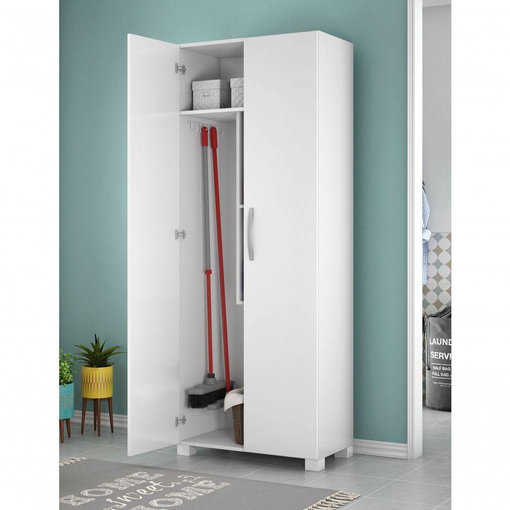 Armário Multiuso Para Lavanderia Nt 4015 Branco - Notável - 2