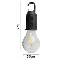 Lampada Led Acampamento Usb Recarregavel Sos Emergengia Pesca Camping Passeio Ar Livre Gancho Portatil Eficiente Seguro - 2