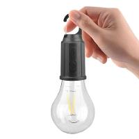 Lampada Led Acampamento Usb Recarregavel Sos Emergengia Pesca Camping Passeio Ar Livre Gancho Portatil Eficiente Seguro - 6