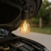 Lampada Led Acampamento Usb Recarregavel Sos Emergengia Pesca Camping Passeio Ar Livre Gancho Portatil Eficiente Seguro - 7