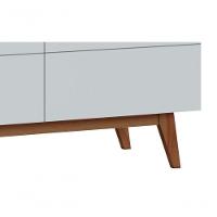 Rack Classic 3g 1.8 Branco Acetinado - Imcal Móveis - 3