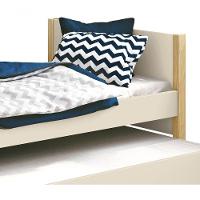 Cama Babá Solteiro Com Auxiliar Simba Areia Fosco Com Natural - Reller