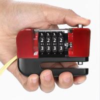 Trava De Disco Freio Antifurto Senha 4 Digitos Moto Bike Motocicleta Bicicleta Segurança Cadeado Resistente Proteçao - 2