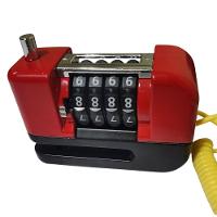 Trava De Disco Freio Antifurto Senha 4 Digitos Moto Bike Motocicleta Bicicleta Segurança Cadeado Resistente Proteçao - 8