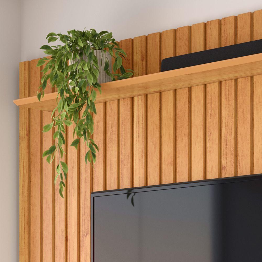 Painel Ripado Impacto 1.8 Para Tv Até 75 Polegadas Cinamomo - 4