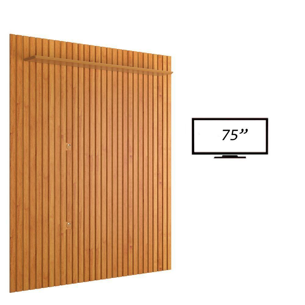 Painel Ripado Impacto 1.8 Para Tv Até 75 Polegadas Cinamomo - 5