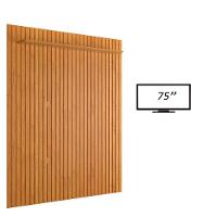 Painel Ripado Impacto 1.8 Para Tv Até 75 Polegadas Cinamomo - 5