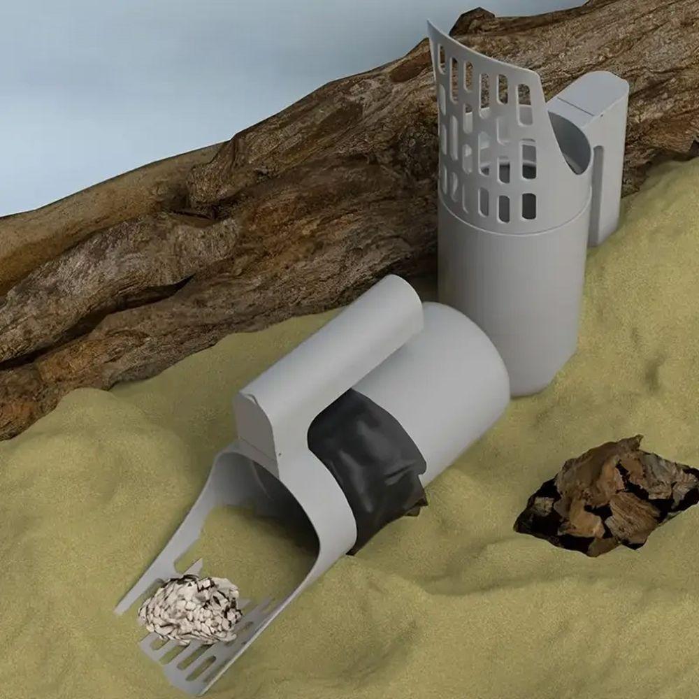 Coletor De Fezes Coco Pet Cao Gato Cachorro Saquinho Pa Higienica Limpeza Caixa De Areia Rua Passeio Animal De Estimaçao - 7