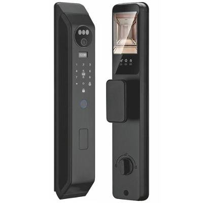 Fechadura Digital Eletronica Biometria Wifi App Reconhecimento Facial Tag Cartao Senha Celular Smartphone Residencial