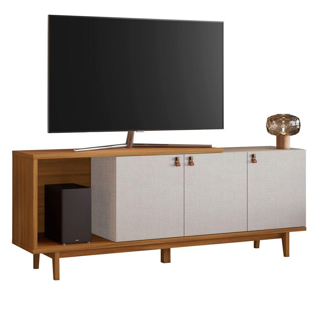 Bancada Nt 1380 Off White Com Freijo - Notavel - 1