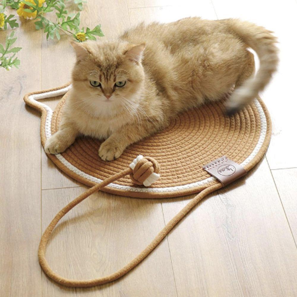 Arranhador Tapete Caminha Gato Pet Felino Animais Brinquedo Rasqueavel Relaxante Anti Estresse Casa Petshop Confortavel - 6