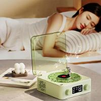 Caixa De Som Toca Disco Vinil Vitrola Bluetooth Cartao Tf Usb Recarregavel Luminaria Musical Rgb Led Iluminaçao - 8