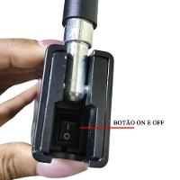 Cadeado Trava De Moto Bike Com Alarme Anti Furto Motocicleta Bicicleta Portao Som Alto Potente Proteçao Segurança