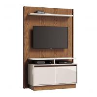 Home Theater Fit Freijó Com Off White - Imcal Móveis - 1