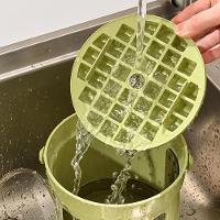 Balde Forma De Gelo Reservatorio Tampa Pegador Dispenser Recipiente Armazenamento Casa Reuniao Lazer Festa Evento - 8