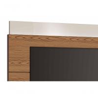 Rack Com Painel Classic Ad 1.8 Freijó Com Off White - Imcal Móveis - 3