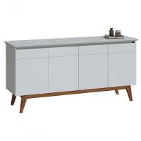 Buffet Classic Branco Acetinado - Imcal Móveis - 1